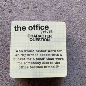 The Office Trivia Game Character Question Card Pack *New*